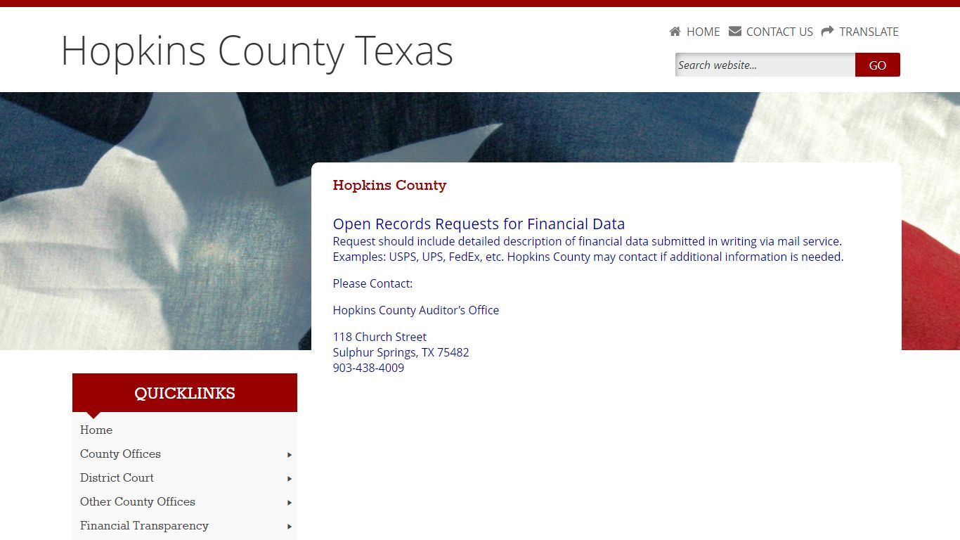 Hopkins County, Texas